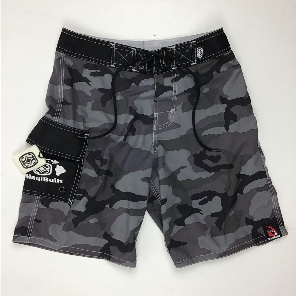 MAUI BUILT Board Shorts Size 24 Youth Long (*6)^
